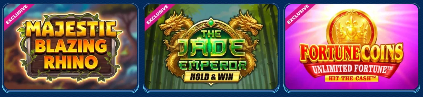 Slots exclusifs SG Casino